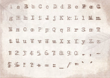 Carica l'immagine nel visualizzatore di Gallery, Wallà_Simply letters