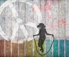 Load image into Gallery viewer, CUSCINI_Wallà for Peace_Peace & Love