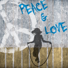 Carica l&#39;immagine nel visualizzatore di Gallery, CUSCINI_Wallà for Peace_Peace &amp; Love_U

