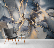 Load image into Gallery viewer, Wallà_Fluid Marble Gold
