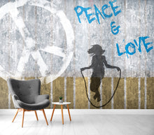 Load image into Gallery viewer, Wallà_Peace &amp; Love_U

