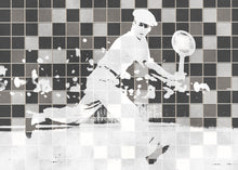 Load image into Gallery viewer, Wallà_Vintage Sport_Tennis Player two
